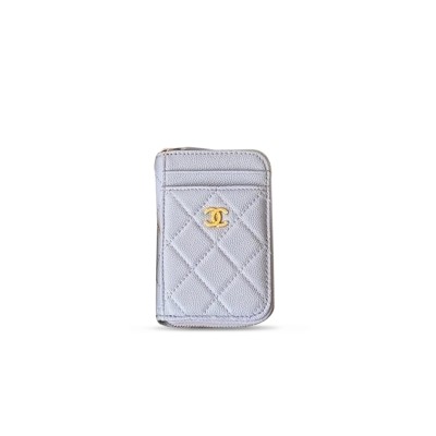 CHANEL SHORT ZIPPER WALLET AP1650 (11*7.5*2cm)